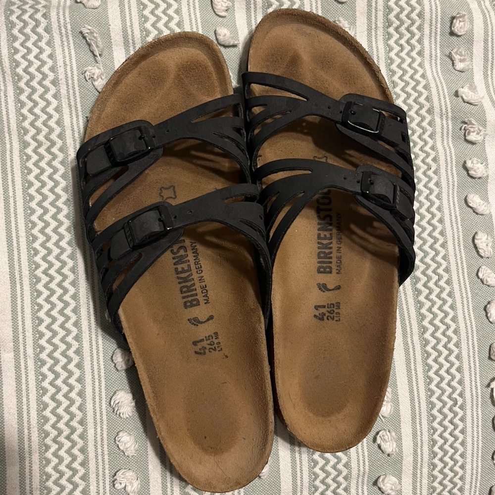 Women’s Black Birkenstock sandals